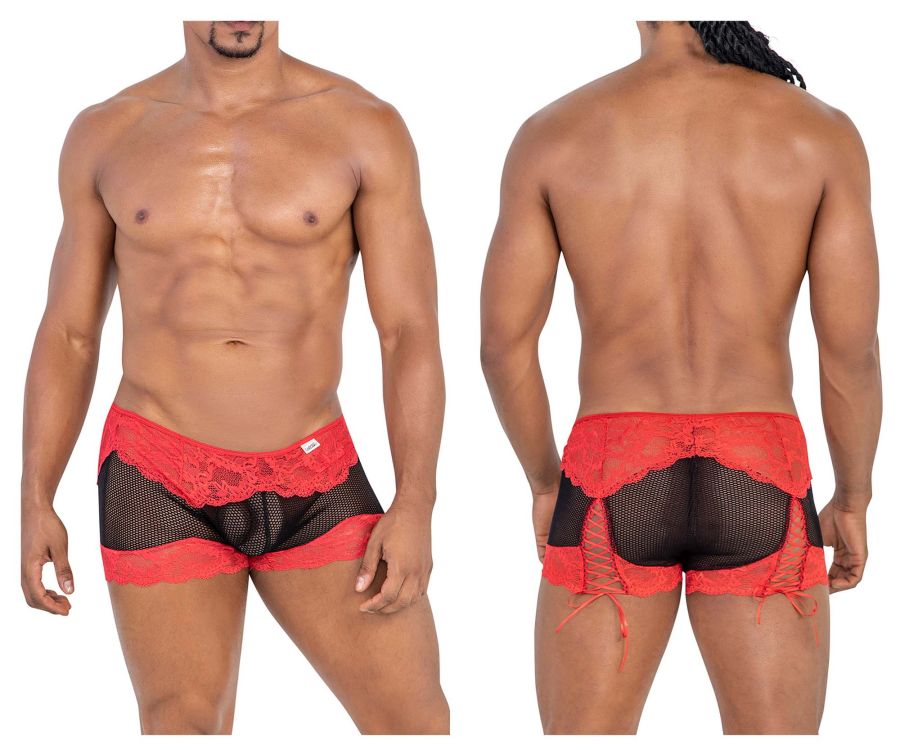 CandyMan 99636 Mesh Trunks Color Black