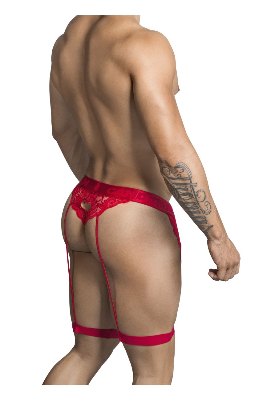 CandyMan fashion 99310 Thongs Color Red