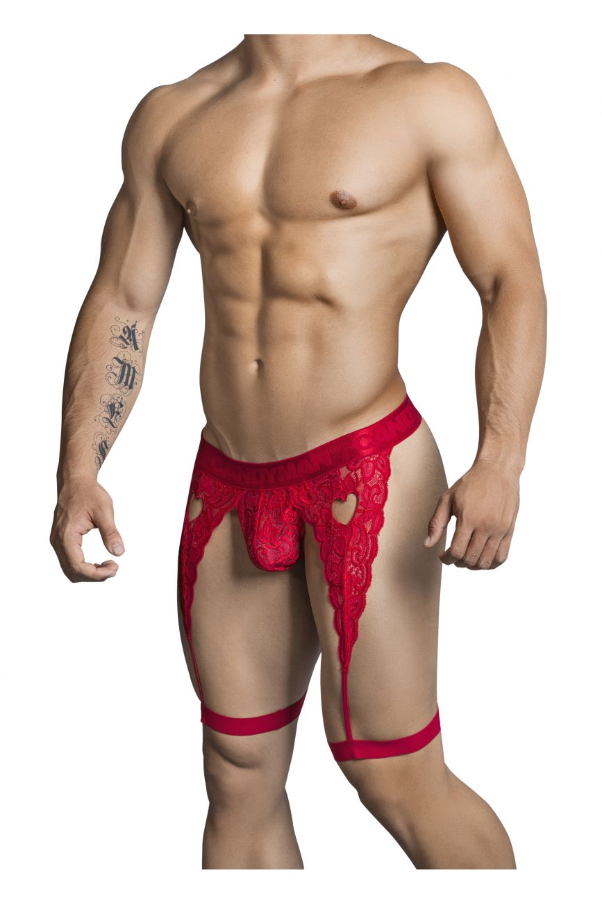 CandyMan fashion 99310 Thongs Color Red