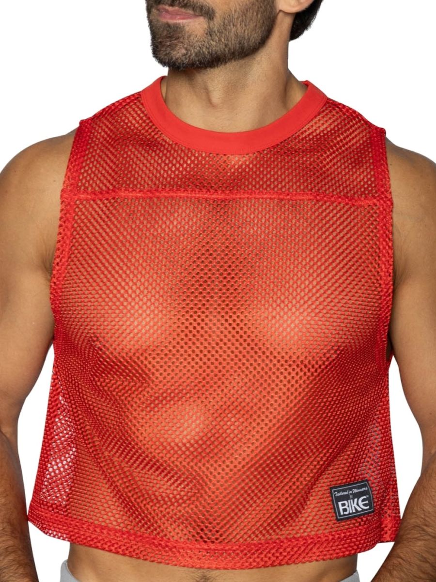 BIKE Athletic BAM135 Sleeveless Practice Jersey Color Color Red