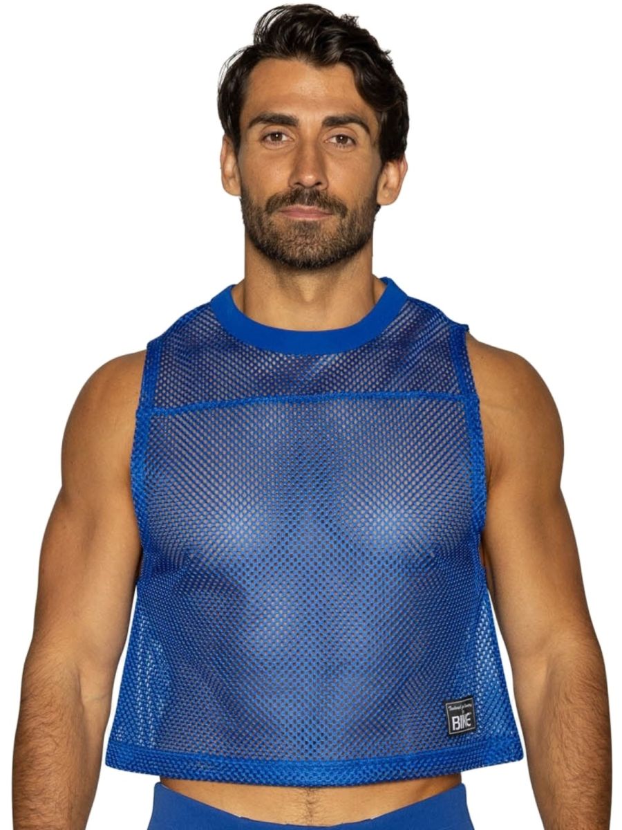 BIKE Athletic BAM135 Sleeveless Practice Jersey in Vibrant Royal Blue Color Royal