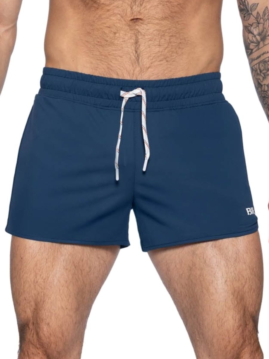 BIKE Athletic BAM200 Track Short Color Color Navy