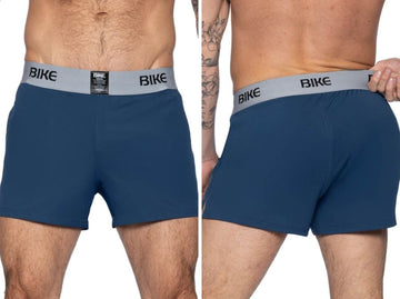 Short de suspensión BIKE Athletic BAM216 Performance - Color Azul Marino