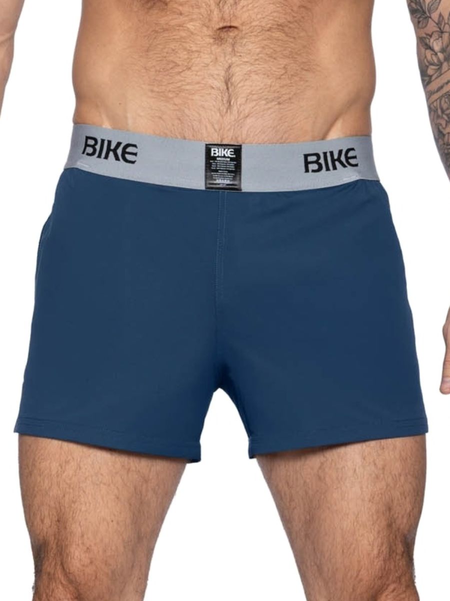 BIKE Athletic BAM216 Performance Jock Short - Color Navy