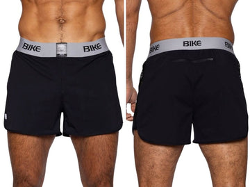 BIKE Athletic BAM225 Peek-a-boo Jock Short Color Black