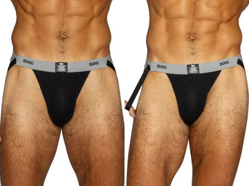 BIKE Athletic BAS308 Men's Underwear Swimmer Athletic Jockstrap Color Black
