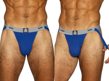 BIKE Athletic BAS308 Men's Underwear Swimmer Athletic Jockstrap Color Royal