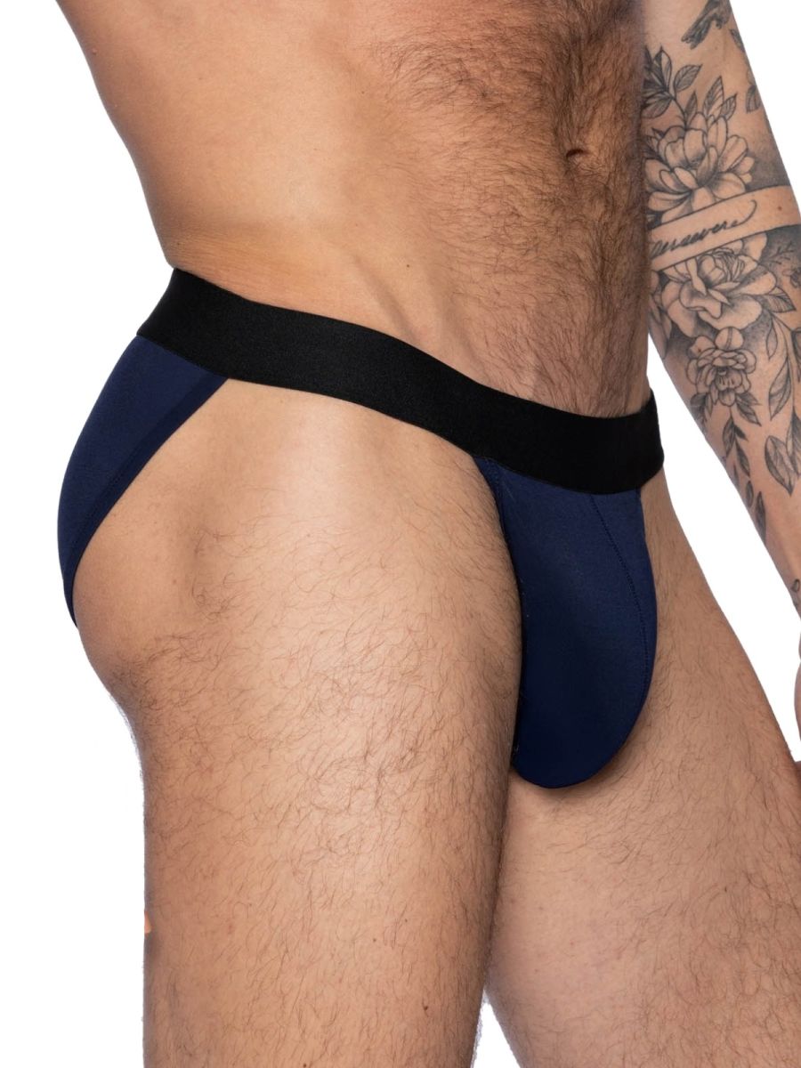 BIKE Athletic BAS331 Active Jock Brief Color Color Navy