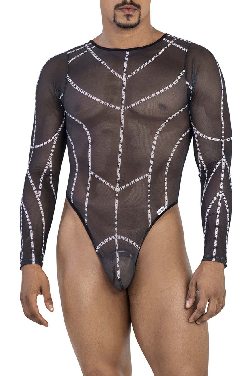 CandyMan 99816 Mesh Bodysuit Color Black CandyMan Fashion CandyMan 99816 Mesh Bodysuit Color Black CandyMan Fashion
