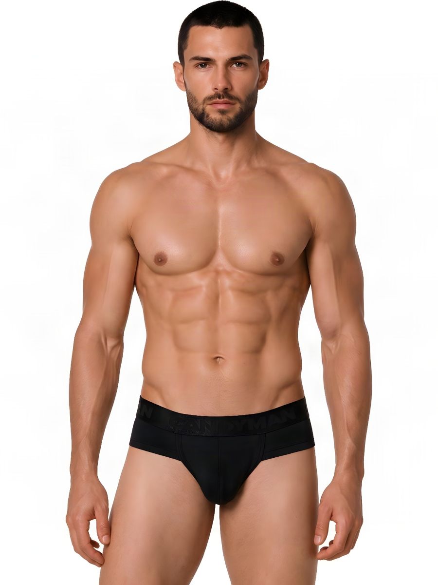 CandyMan 99932 Men's Underwear Sleek Contour Briefs Color Black