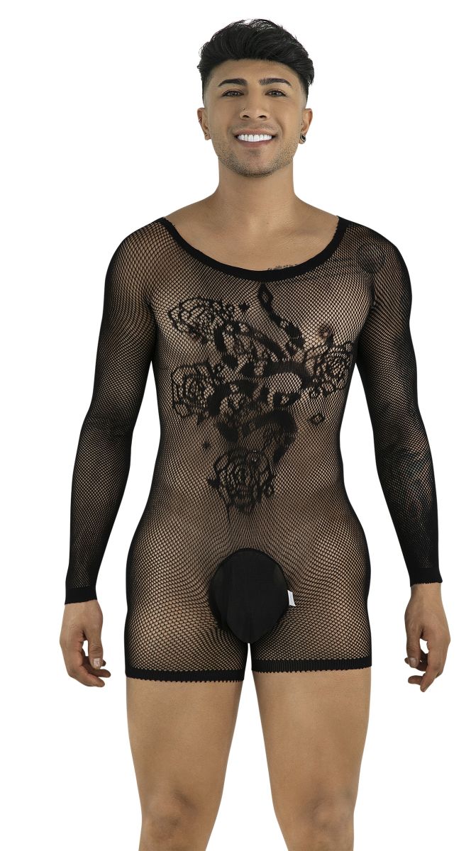 CandyMan 99959 Bodysuit Color Black