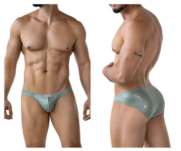Clever 2040 Luxe Briefs Color Green