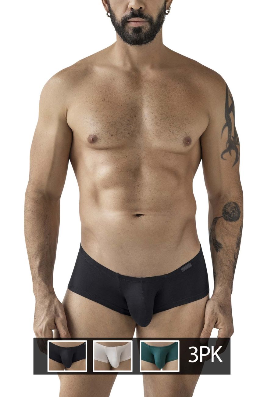 Clever 229963 3PK Australian Latin Trunks Color Multi-colored