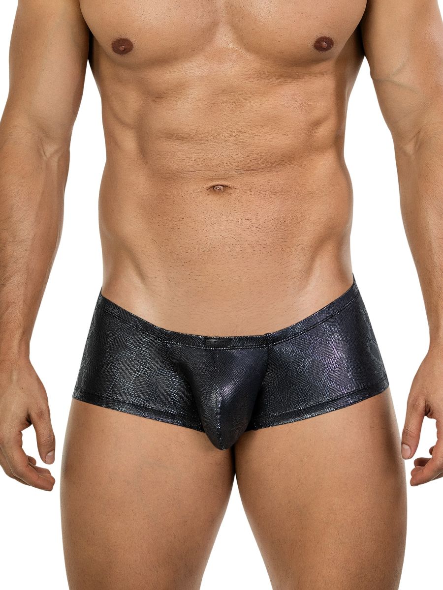 Clever 26043 Atlas Trunks in Sleek Black Metallic Color Black