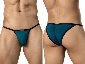 Clever Moda 26158 Men's Underwear Boreas Briefs Color Petrol Blue