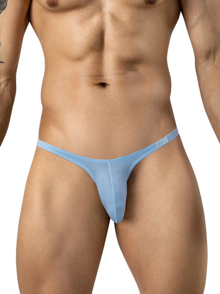 Clever Moda 26178 Men's Underwear Cronos Briefs Color Light Blue