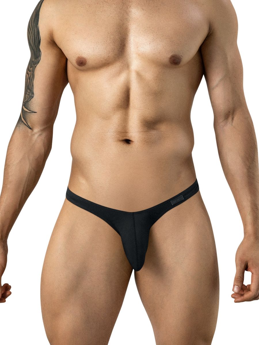 Clever 26216 Men's Underwear Cocuy Minimalist Low Rise Briefs Color Black