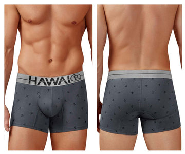 HAWAIR 42521 Bóxers de mezcla de algodón Color gris