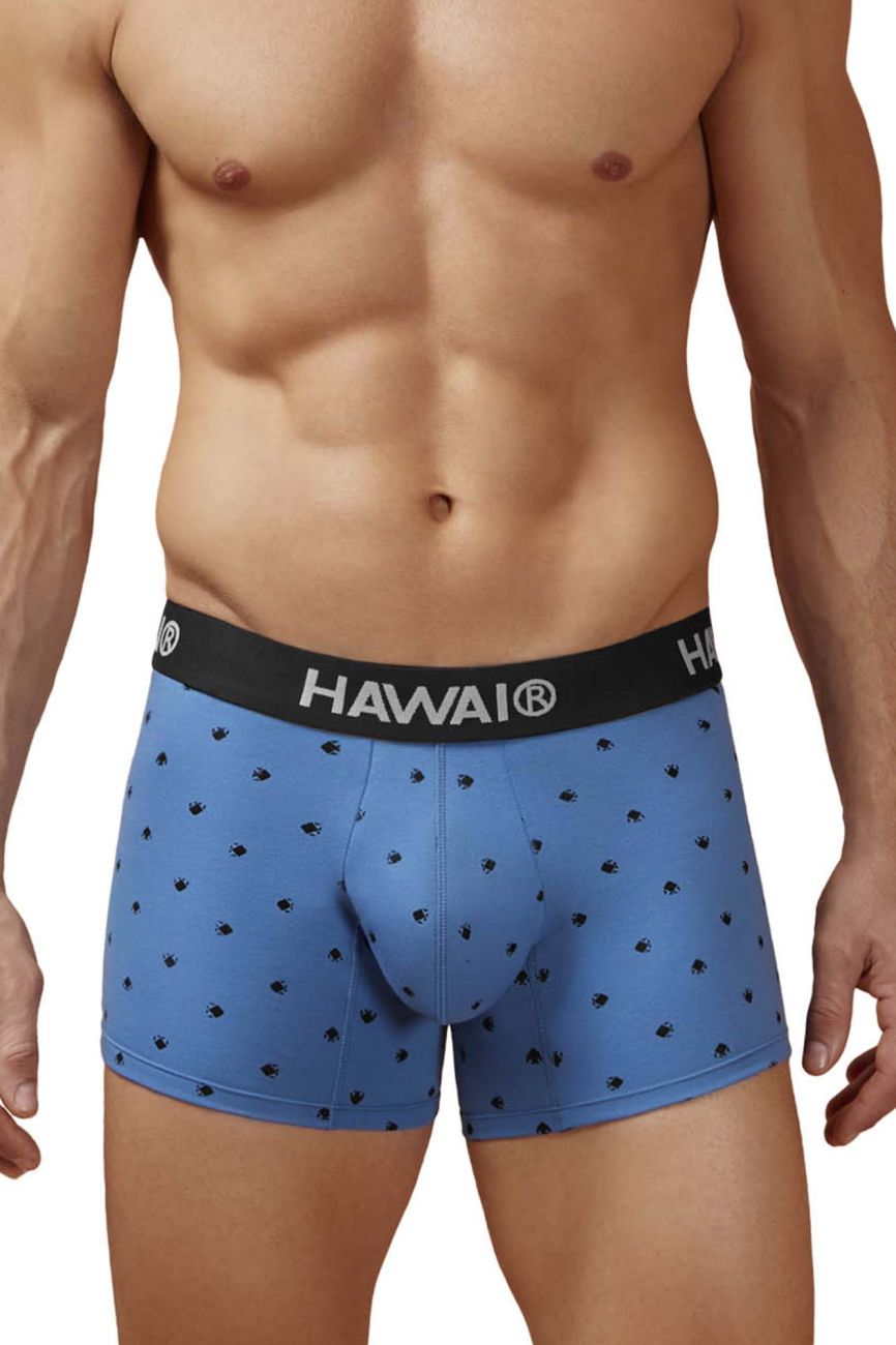 HAWAIR 42571 Cotton blend Trunks Color Blue Quartz