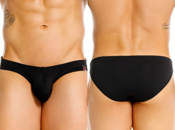 JOR 2450 Men's Underwear Invisible Briefs Sleek Comfort Color Black