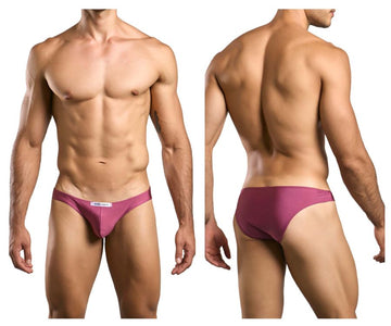 JUSTIN+SIMON XSJ01 Classic Bikini Color Wine
