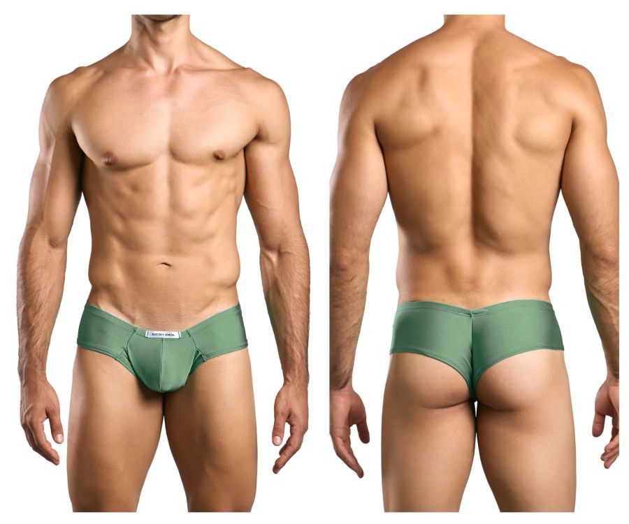 JUSTIN+SIMON XSJ22 Cheek Briefs Color New Green