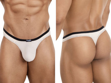 Pikante 26076 Mens Underwear Isis Sleek Thongs Color Beige