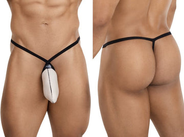 Pikante Mens Underwear PIK 26085 Minimalist Men's G-String color Beige Color Beige