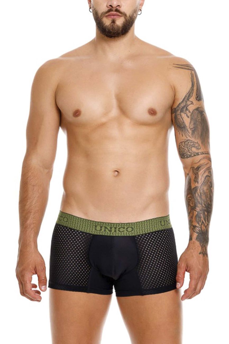 Unico 25020100121 Tribunal Trunks Color 99-Black