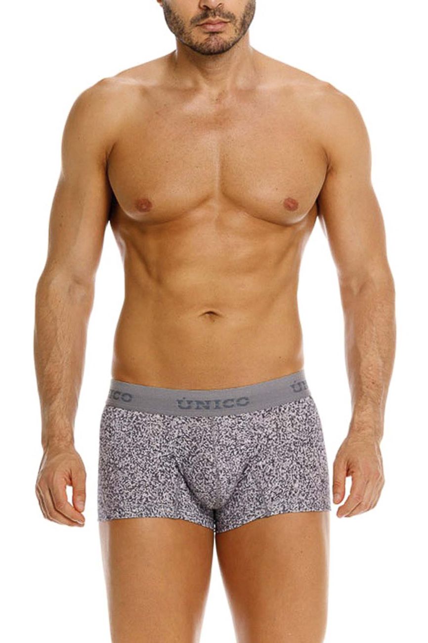 Unico 26020100114 Suede Trunks Color 59-Gray