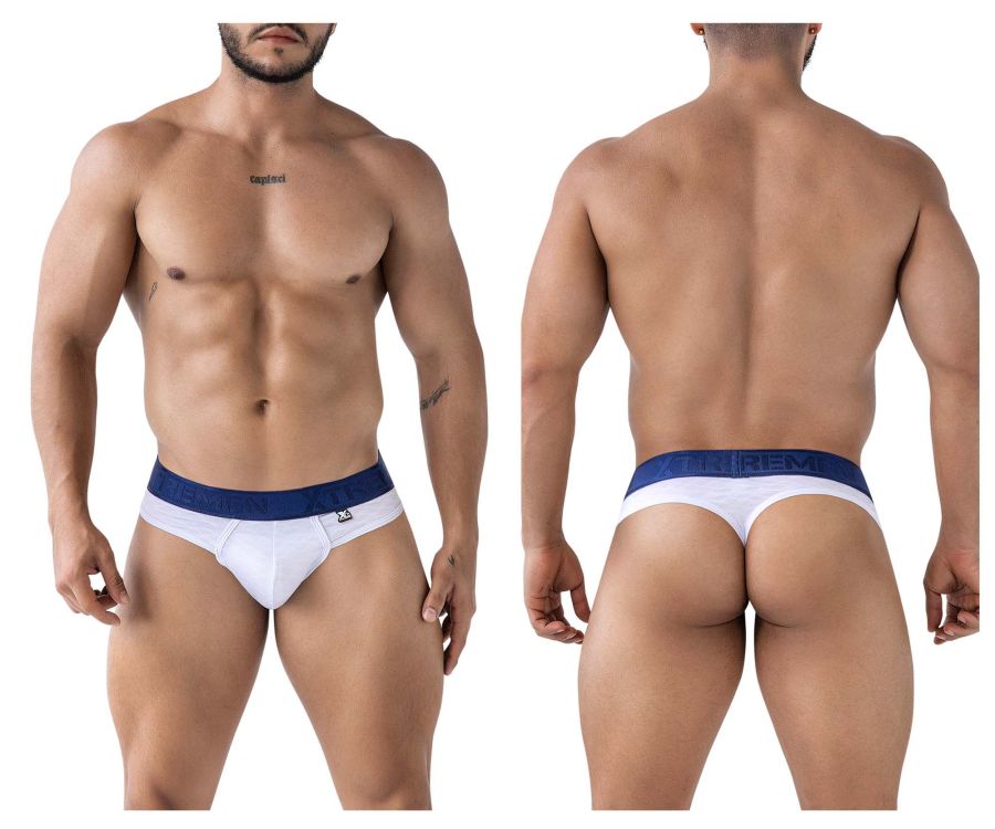 Xtremen 91241 Microfiber Thongs Color White