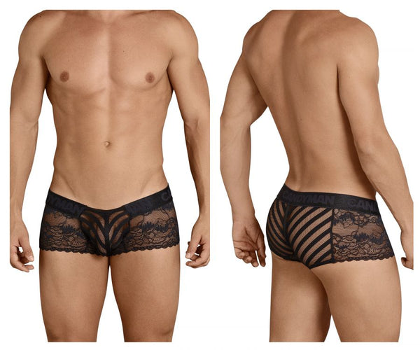 Lace boxer briefs top