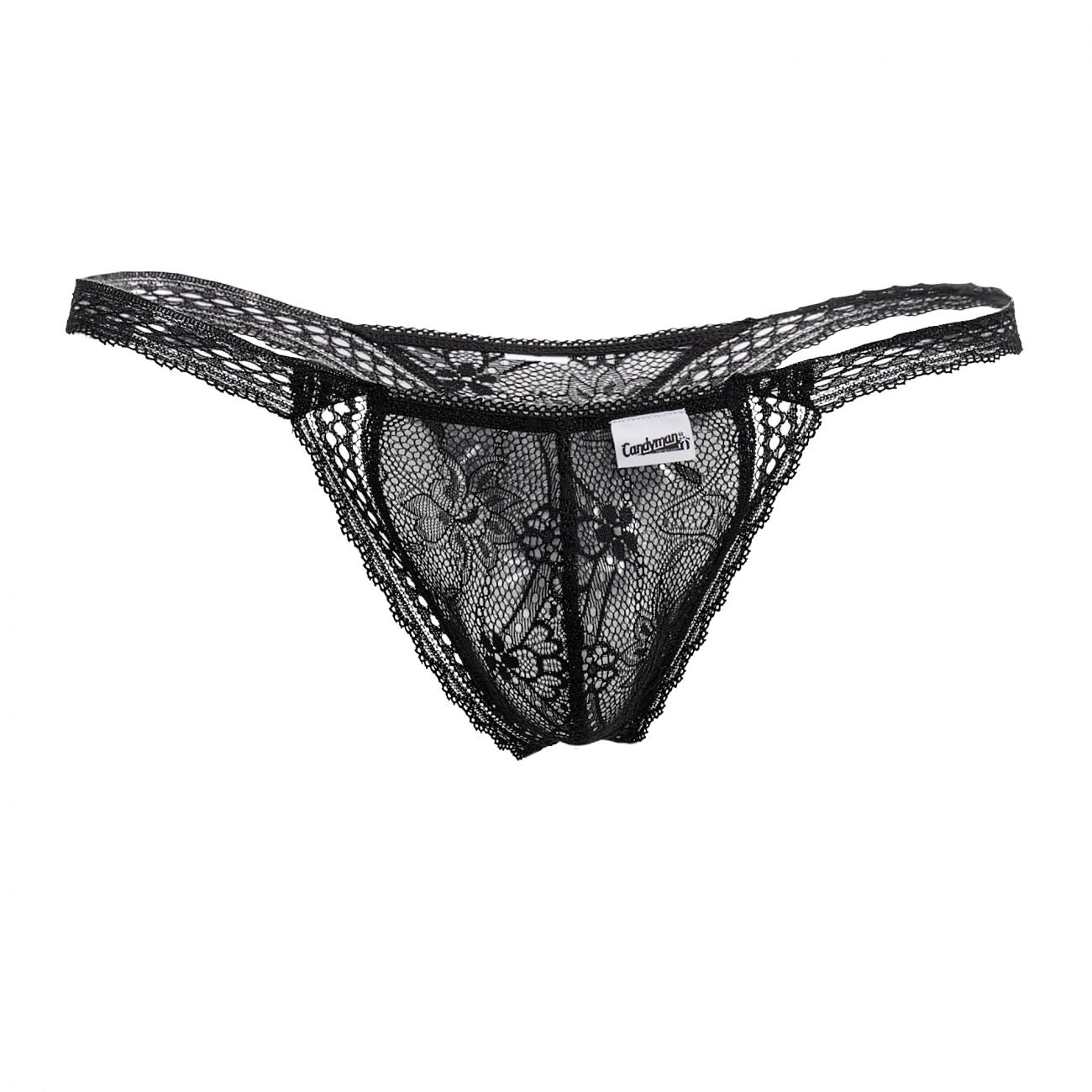 CandyMan 99547 Double Thongs Color Hunter Green