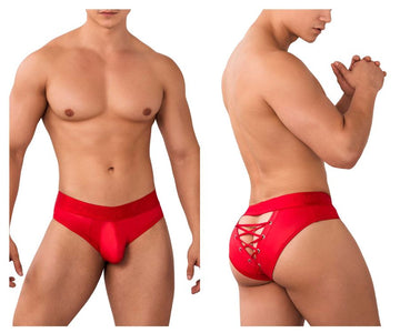 CandyMan 99641 Shorty Briefs Color Red