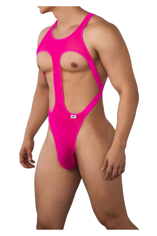 CandyMan 99774 Gladiator Bodysuit Color Black