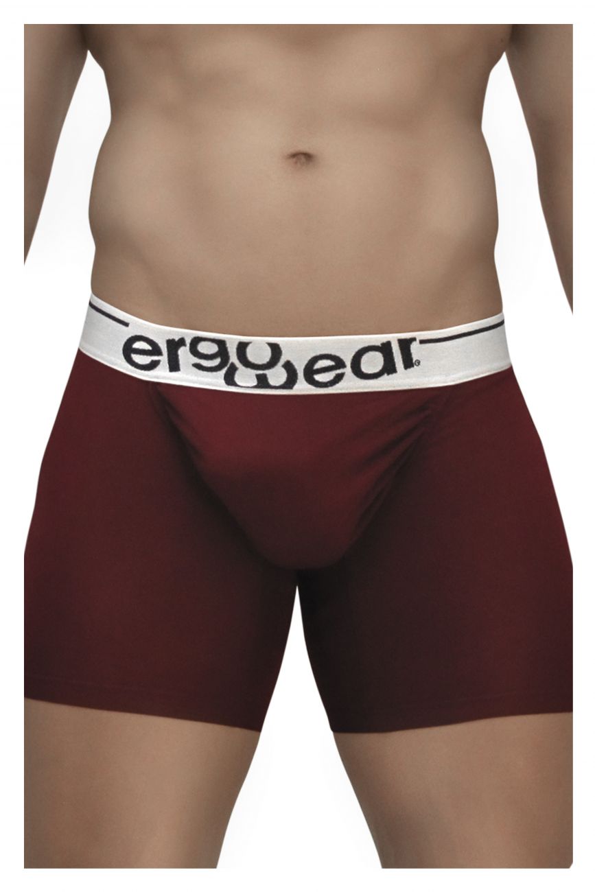Ergowear Mens XL Pouch Underwear Boxer Brief Max XV Burgundy