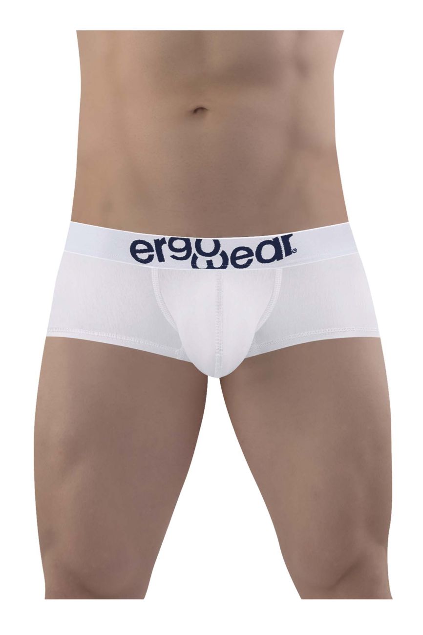 ErgoWear EW1476 MAX COTTON Trunks Color White