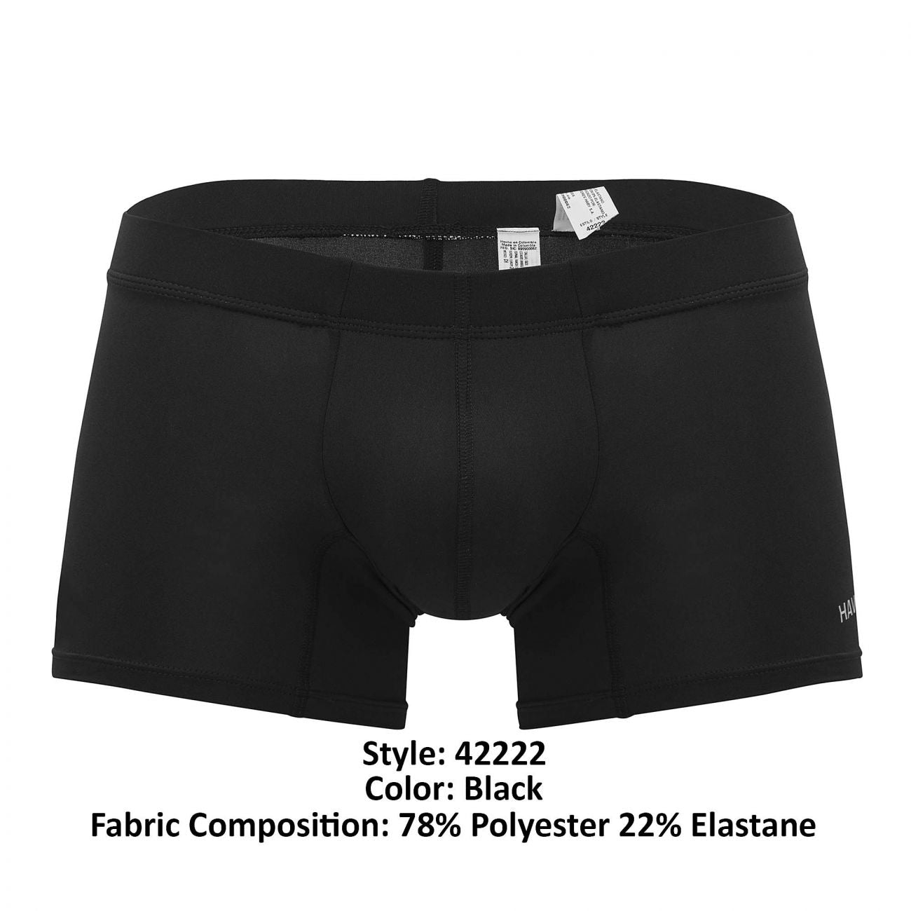 HAWAI 42222 Microfiber Trunks Color Black – CandyMan Fashion