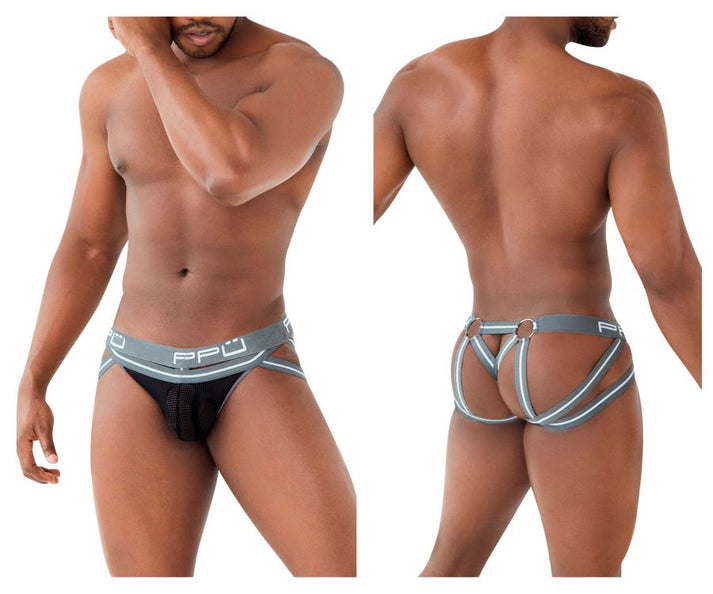 a man wearing a thong
