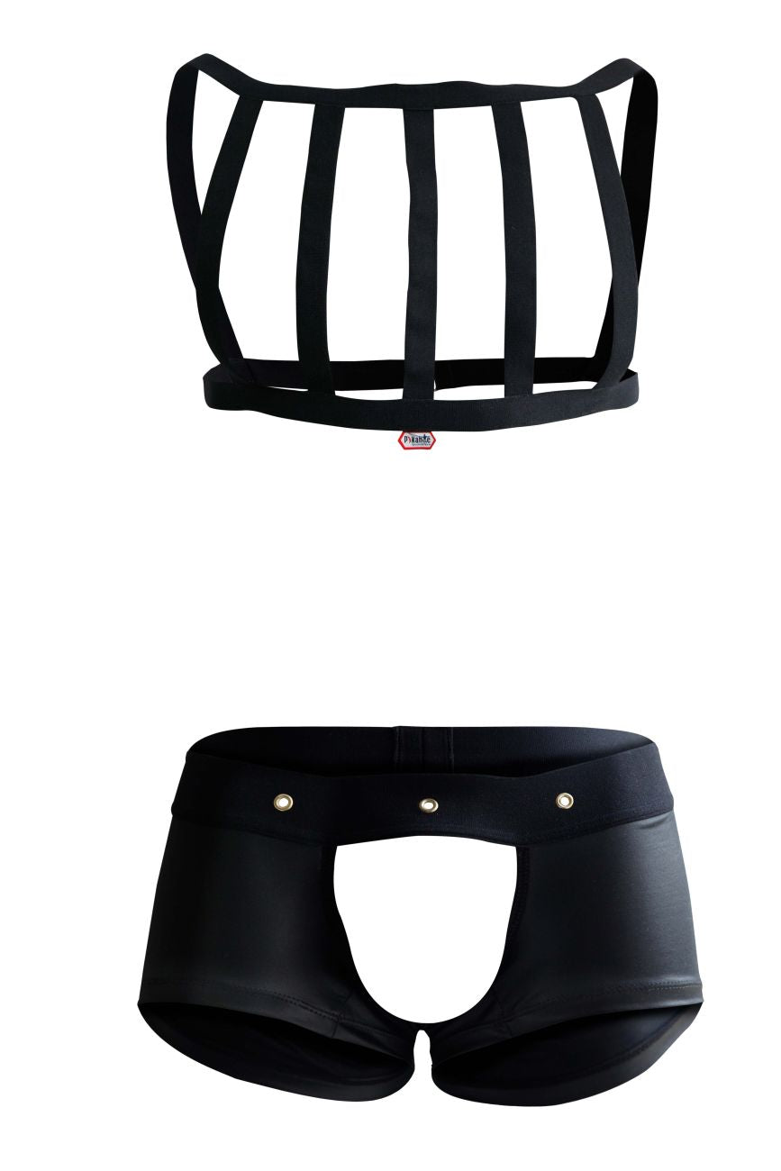Pikante PIK 1086 Hard Harness Jockstrap Color Black – CandyMan Fashion